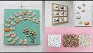Seashell wall art | Seashell wall hanging | Home decorating ideas