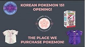 Unveiling Rare Treasures: Unboxing 151 Korean Pokémon Cards from our Beloved Card Store!