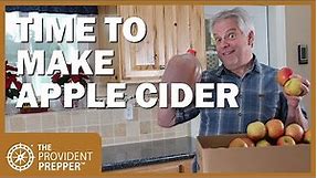 How to Make Delicious Apple Cider Using a Cider Press