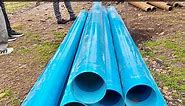 How to install PVC casings in a borehole