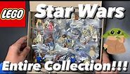 Massive LEGO Star Wars Minifigure Collection