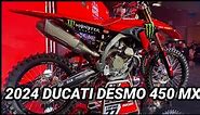 2024 New Ducati Desmo 450 MX First Look