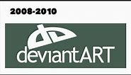 DeviantArt - Logo History