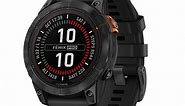 Garmin fenix 7 Pro - Solar Edition Black Silicone Band Smartwatch, 47mm - 010-02777-00