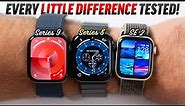 Apple Watch Series 9 vs 8 vs SE 2 - ULTIMATE Comparison!