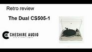 Retro Review #8 The Dual 505 Turntable