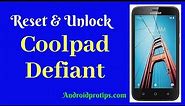 How to Reset & Unlock Coolpad Defiant