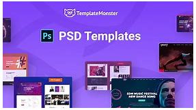 Free PSD (Photoshop) Web Templates | TemplateMonster