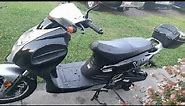 X PRO 150cc Moped Street Gas Moped 150cc Adult Bike Review, XPRO Scooter - u can hear it