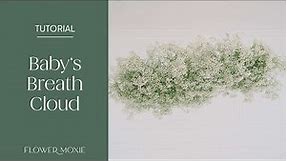 How to Make a Baby's Breath Cloud for Your DIY Wedding by Flower Moxie