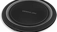 15W Fast Black Wireless Charger Compatible with iPhone 13/13 Pro/13 Mini/13 Pro Max/12/SE 2020/11,Samsung Galaxy S21/S20/Note 10/S10,AirPods Pro and TWS Bluetooth Headsets Universal Cell Qi
