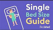Single Mattress Size & Dimensions | Bedshed