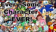 Every Sonic Character EVER! 30th Anniversary Dedication