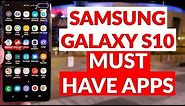 Samsung Galaxy S10 Must Have Apps - What's On My Phone 2019 - YouTube Tech Guy