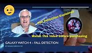 Samsung Galaxy Watch 4 - Fall detection explained by a Physician