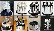 Very Creative Black & White Theme Cake Decorating Ideas || Black and White Cake Design