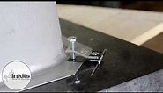 Sinkits Slot-Clip - Undermount Sink Clip for granite, quartz, concrete or other hard material