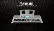 Yamaha EZ300 61 Key Lighting Keyboard sound demo | Gear4music