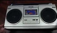 Sony CFS-45 Vintage Ghetto Blaster Boombox