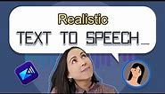 How to Get Realistic TEXT TO SPEECH Voices | PowerDirector