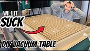 How to DIY Vacuum Table for CNC // Woodworking
