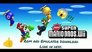 New Super Mario Bros Wii ROM Download Link!