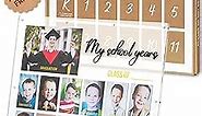 LOOKEY Acrylic School Picture Frame K-12, School Years Keepsake, School Years Picture Day Collage Frame, Graduation Frame, K-12 Picture Frame