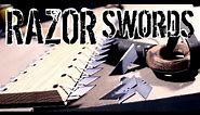 How to Make: RAZOR SWORDS (Aztec Maquahuitl and Hawaiian Leiomano Inspired)