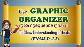 USE GRAPHIC ORGANIZER (Story Sequence Chart) TO SHOW UNDERSTANDING OF TEXTS (EN4SS-Ie-I-5)
