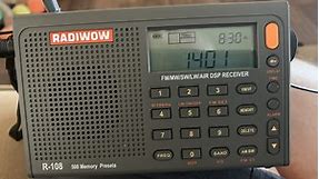 Radiwow R-108 Short Wave Radio Review