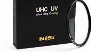 NiSi 58mm UHC UV Protection Filter | 18 Multi-Layer Coatings UHD, Ultra Hard Coating, Nano Coating, Hydrophobic, Scratch Resistant | Ultra-Slim UV Filter for 58mm Camera Lens