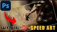 WALL-E Photoshop ART | Speed Art