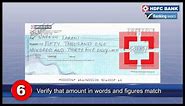 10 tips to help you write a cheque correctly - Banking Basics | HDFC Bank
