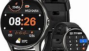 Smart Watches for Men (Answer/Make Call) 100 Sport Modes Fitness Tracker Heart Rate Blood Oxygen Sleep Monitor IP68 Waterproof Fitness Watch Activity Tracker and Smartwatches iPhone Android Compatible