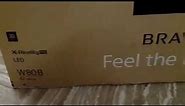 SONY LED 3D 42 INCH TV 42W800B unboxing