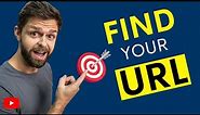How to Find your Youtube Channel URL Link