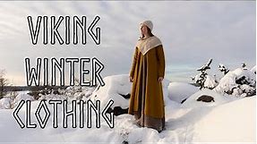 Viking women's winter clothing