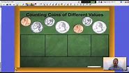 Counting Coins with Different Values