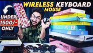 Bought 10 Best Selling Wireless Keyboard Mouse Combos Under Rs.1500/-