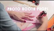 DIY: Create Your Own Photo Booth Props - FREE TEMPLATE DOWNLOAD