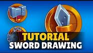 Eng. Tutorial | HOW TO DRAW GAME ICONS