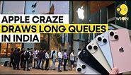 Apple's iPhone 15 sale in India starts with a bang | Buyers queue at Apple stores | WION Originals