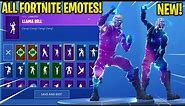 *NEW* GALAXY SKIN SHOWCASE WITH ALL FORTNITE DANCES & EMOTES! (Android Samsung Galaxy Exclusive?)