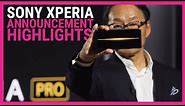 Sony Xperia 2020 Announcement in 6 minutes