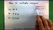 Basic Math - How to multiply integers