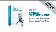 ESET Cyber Security Pro with Parental Control adds layers of protection to your Mac