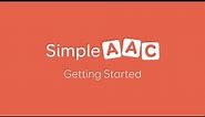 Getting started with Simple AAC - February 2019 webinar with Danielle Foakes