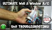 TROUBLESHOOTING Wall & WIndow A/C Units(Step By Step)