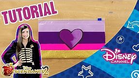Descendants 2 | Craft Tutorial | Evie's Pencil Case | Official Disney Channel Africa