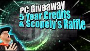 5 Year Anniversary Credit Raffle | Borg PC Giveaway, T-Shirts, Hoodies, & More from Scopely & STFC